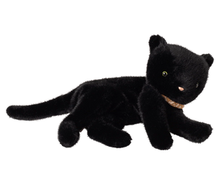Peluche chaton noir medium