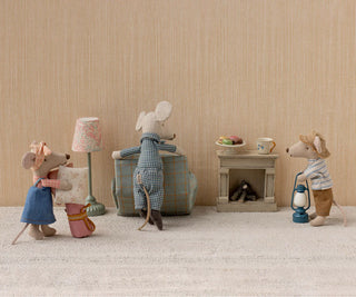 Canapé-lit Souris Vichy maileg coton en herbe accessoires déco chambre enfants