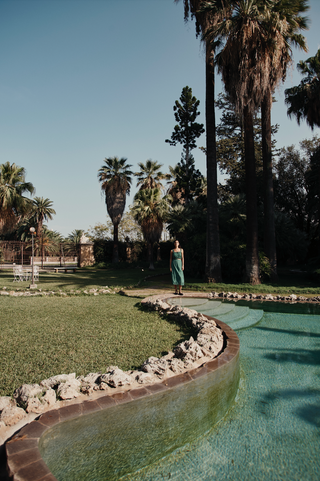 Top kivi vert femme louise misha coton en herbe