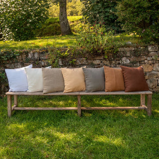 Housse de coussin lin Cross songes