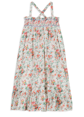Robe Marceline imprimé fleuri Louise Misha coton en herbe