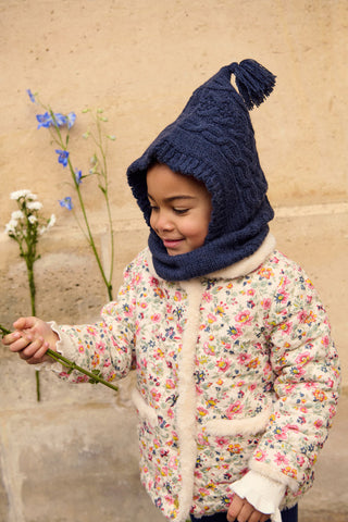 Gagoule Aliouki bleue louise misha coton en herbe