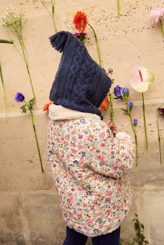 Gagoule Aliouki bleue enfant  louise misha coton en herbe