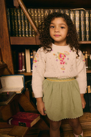Pull Acila fille  louise misha coton en herbe