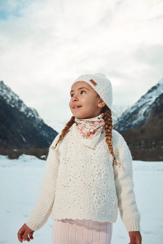Pull Alicia cream louise misha fille coton en herbe
