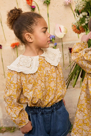Blouse Clea fille louise misha coton en herbe
