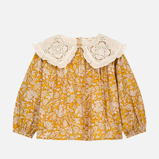 Blouse Clea jaune louise misha coton en herbe