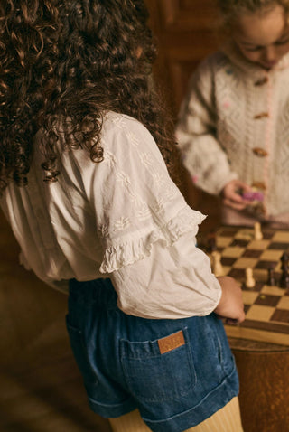 blouse Irisa fille off white louise misha coton en herbe