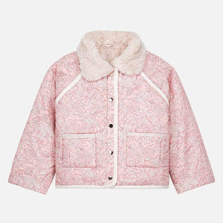 Manteau Jasmina pink mountain avens louise misha coton en herbe