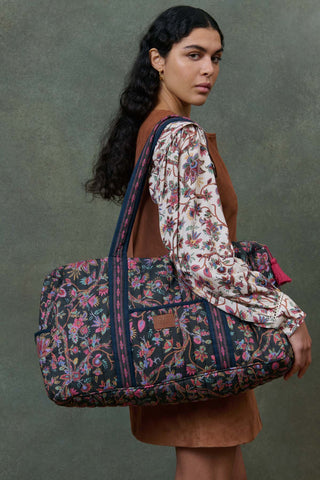 Sac week-end Bilbao louise misha coton en herbe accessoire femme