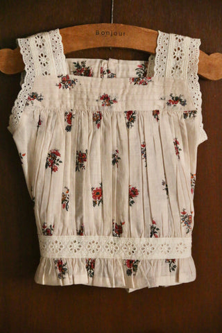 Ensemble top et culotte imprimé garden flowers