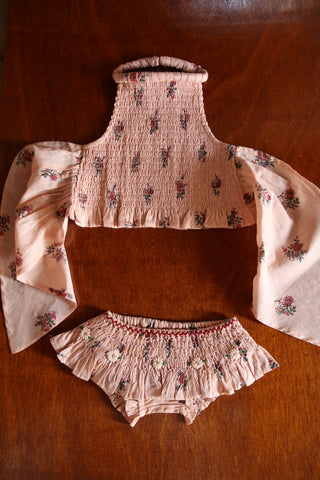 Maillot de bain garden flowers rose Bonjour Diary