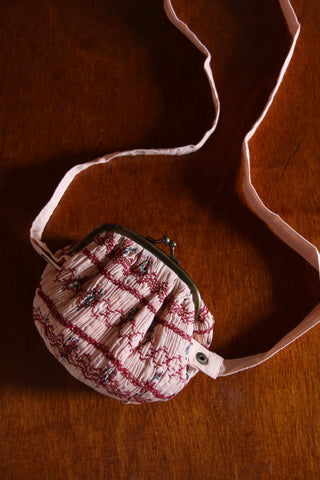 Sac bourse imprimé garden flowers