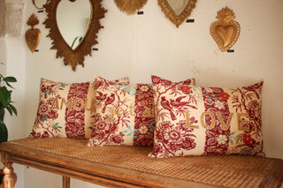 Coussin Bonjour Diary x CSAO Oiseau