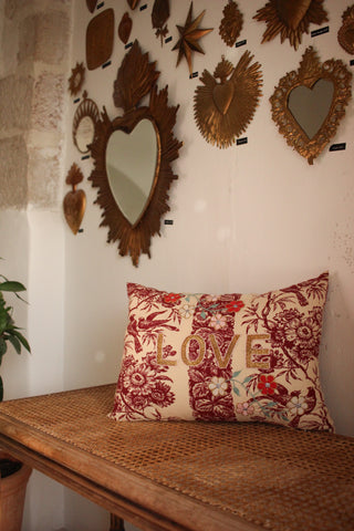 Coussin Bonjour Diary x CSAO Oiseau