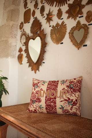 Coussin Bonjour Diary x CSAO Oiseau
