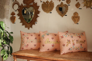 Coussin Bonjour Diary x CSAO  Fleur