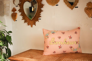 Coussin Bonjour Diary x CSAO  Fleur