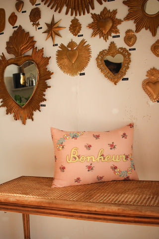 Coussin Bonjour Diary x CSAO  Fleur