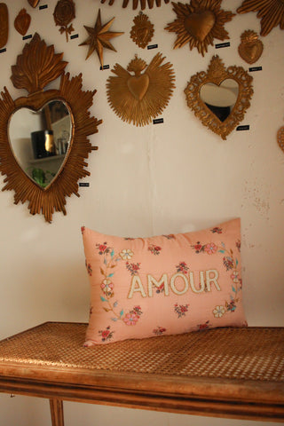Coussin Bonjour Diary x CSAO  Fleur