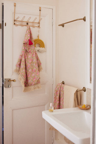 Cape de bain Mael pour enfants louise misha coton en herbe