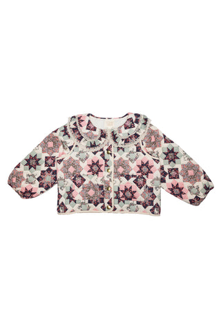 Veste Joulia effet patchwork enfants luise misha coton en herbe