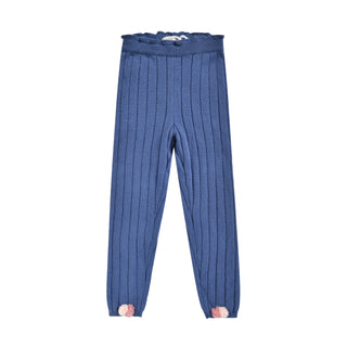 Legging Moldavia enfants bleu louise misha coton en herbe