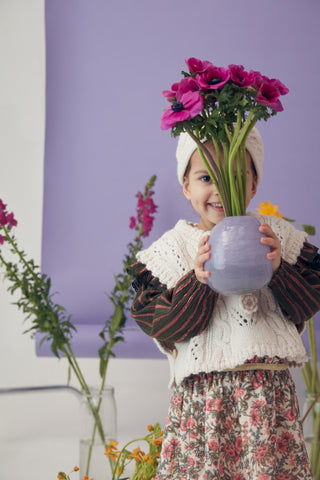 Jupe Cephee courte fleurie louise misha coton en herbe