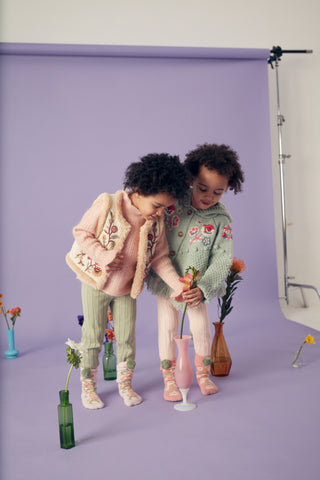 Veste reversible Libra hiver enfants louise misha coton en herbe