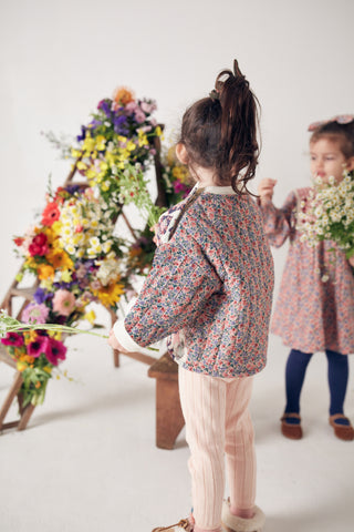 Veste Joulia effet patchwork enfants luise misha coton en herbe