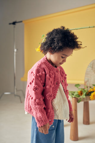 Pantalon Flofi denim enfants louise misha coton en herbe