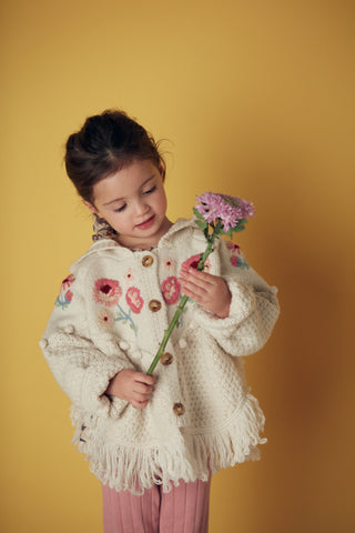 Cape Clara creme enfants Louise Misha coton en herbe