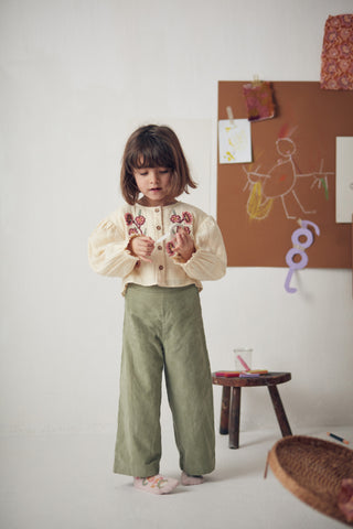 Blouse Celina pour enfants Louise Misha coton en herbe