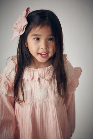 Robe Illy rose enfants louise misha coton en herbe