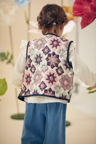 Pantalon Flofi denim enfants louise misha coton en herbe