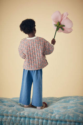 Pantalon Flofi denim enfants louise misha coton en herbe
