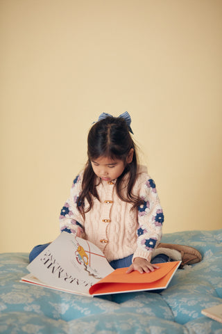 Legging Moldavia enfants bleu louise misha coton en herbe