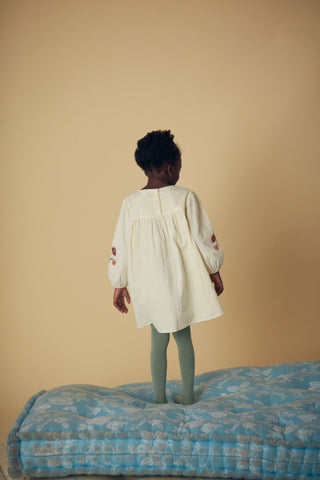 Collant Chukata vert et rose louise misha coton en herbe