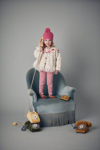 Cape Clara creme enfants Louise Misha coton en herbe