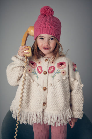 Cape Clara creme enfants Louise Misha coton en herbe