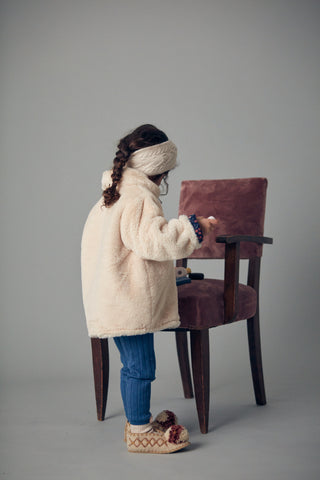 Legging Moldavia enfants bleu louise misha coton en herbe