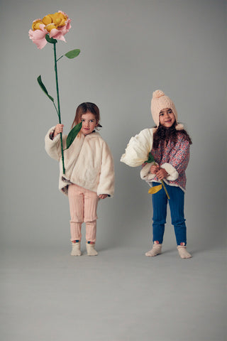 Legging Moldavia enfants bleu louise misha coton en herbe