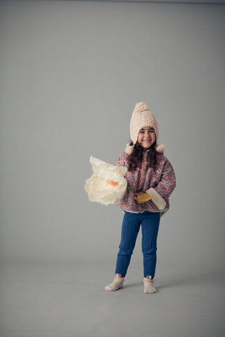 Legging Moldavia enfants bleu louise misha coton en herbe