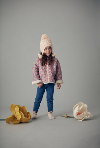 Legging Moldavia enfants bleu louise misha coton en herbe