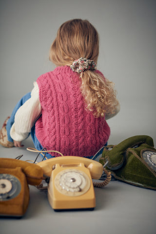 Pantalon Flofi denim enfants louise misha coton en herbe