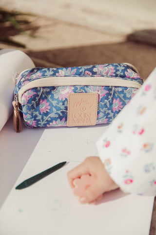 trousse fleurs louise misha et jojo in paris coton en herbe