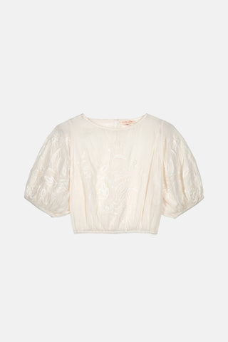 Blouse Meline écru femme louise misha coton en herbe