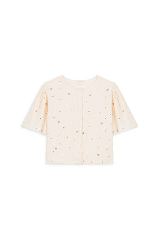 Haut Nadira blouse creme luise misha coton en herbe