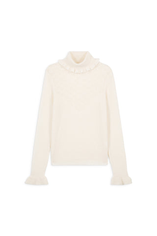 Pull Saresta creme femme louise misha coton en herbe