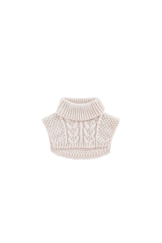 Snood creme col montant louise misha coton en herbe